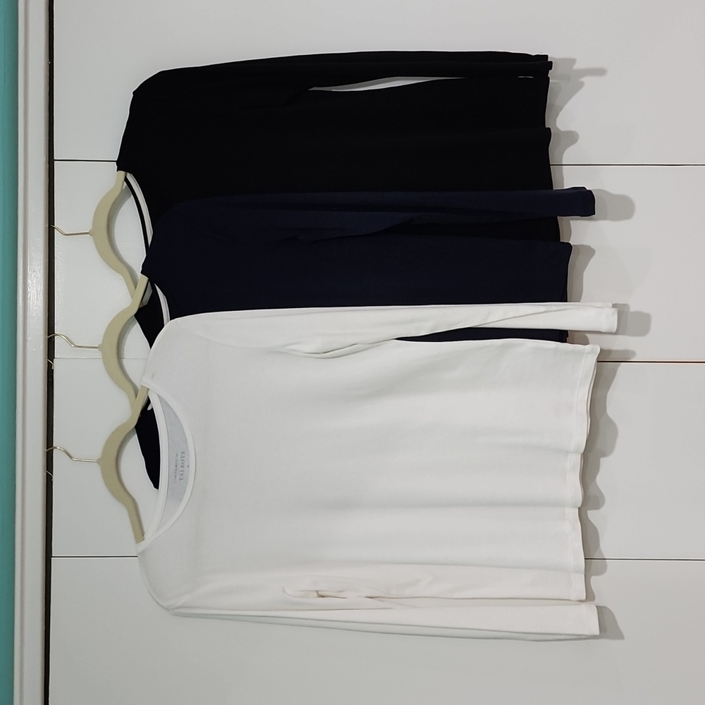 Talbots Lot of 3 Tee